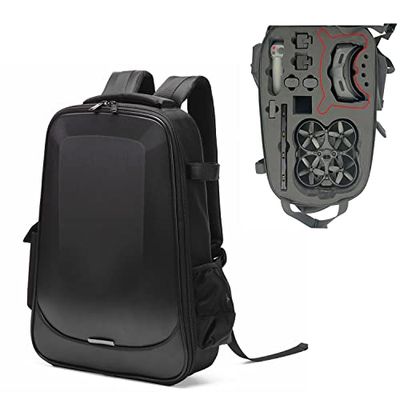 Hwbang DJI Avata Drone Carrier Bag Case, Hard Shell Waterproof & Shockproof YKK Zipper, Easy to Carry, Excellent Design for DJI AVATA Combo Drone, Goggles, Controller, Battery, Propeller & Accessories