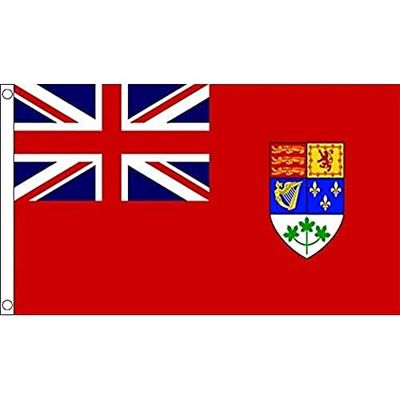 BANDIERA CANADA WWII 150x90cm - BANDIERA CANADESE DI GUERRA 90 x 150 cm - AZ FLAG