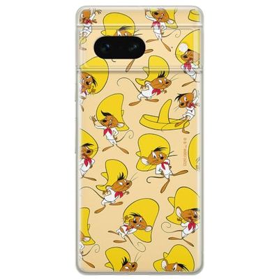 ERT GROUP mobiel telefoonhoesje voor Google PIXEL 7 origineel en officieel erkend Looney Tunes patroon Speedy Gonzales 001 aangepast aan de vorm van de mobiele telefoon, hoesje is gemaakt van TPU
