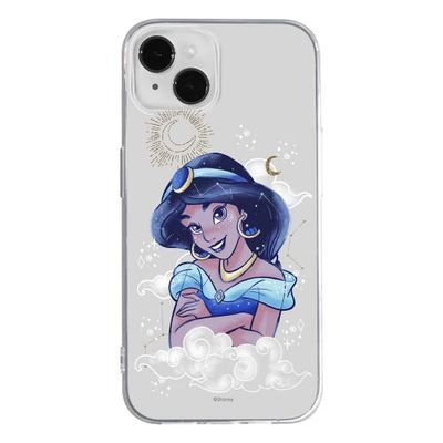 ERT GROUP mobiltelefonfodral för Apple Iphone 14 originalt och officiellt licensierat Disney mönster Jasmine 005 optimalt anpassad till formen på mobiltelefonen, fodral tillverkad av TPU-plast