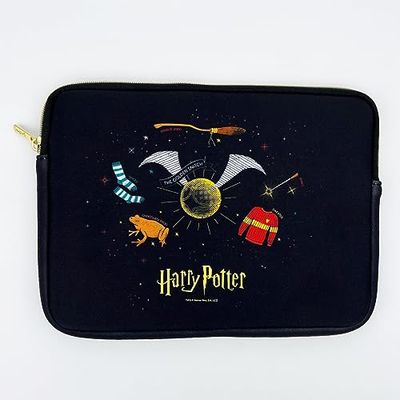 Wondee Harry Potter Universele beschermhoes voor tablets tot 27,9 cm (11 inch), 27,9-25,4-26,7 cm (10,1-10,5-11 inch), compatibel met iPad/iPad Air/iPad Pro/Samsung Galaxy Tab/Lenovo Tab en alle Harry