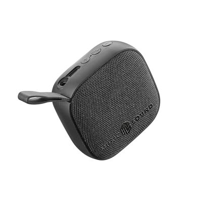 Music Sound - MINI - Bluetooth Speaker - Power 3 WATT - Play Time 4 hours - Compact and portable - Soft and colorful fabric finish - Black