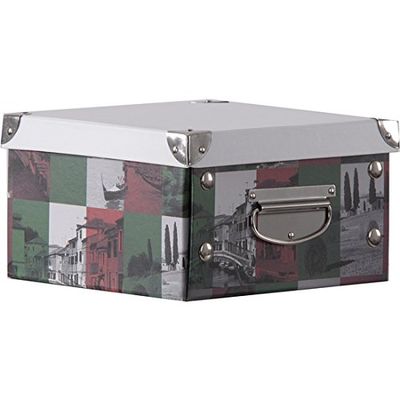 B AND B CAJA CARTÓN CUADRADA PEQUEÑA ITALIA