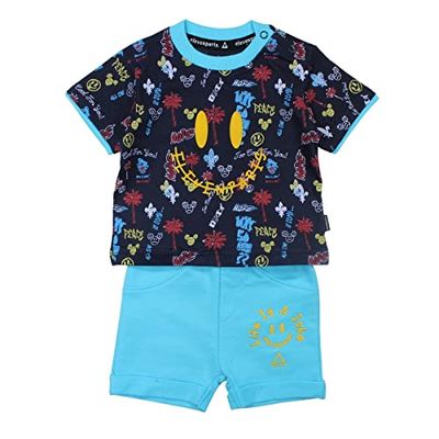 Eleven Paris Baby pojke tvådelat set, Blå, 24