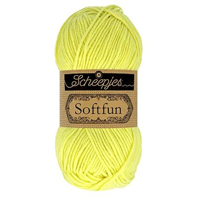 Scheepjes - Scheepjes Softfun 2638 Soft Lime Yarn - 1x50g