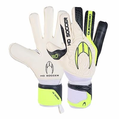 HO Soccer Coliseo Elite Negative Grey-Lime keepershandschoenen, uniseks, volwassenen, wit/grijs/limoen, 7
