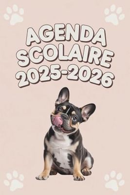 Agenda Scolaire 2025-2026: Planner motivation quotidien avec objectifs | Pour élèves du primaire, collège et lycée