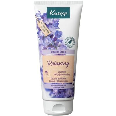 Kneipp Relaxing Douche Scrub – med lavendel – blommig doft – vegan – 200 ml
