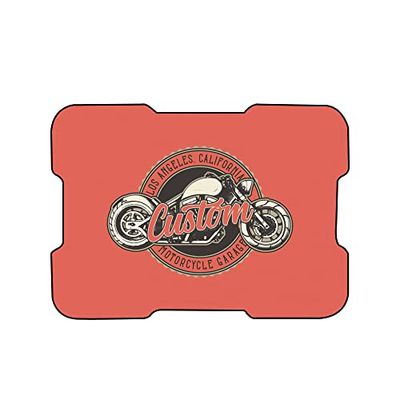 Bonamaison, Tapis de Souris Imprimé Numériquement, Fond Antidérapant, pour Bureau et Maison, Taille: 22x18cm