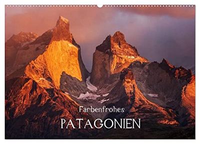 Farbenfrohes Patagonien (Wandkalender 2026 DIN A2 quer), CALVENDO Monatskalender: Südamerikanisches Farbenspektakel in 12 atemberaubenden Bildern