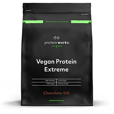 Protein Works - Proteina Vegana Extreme In Polvere - 100% a Base Vegetale - 5 Fonti Proteiche ​​- Vitamine e Minerali Aggiunti - 28 Agitare - Cioccolato Morbido - 2kg