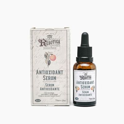 Mi Rebotica Serum do twarzy z witaminą C, witaminą E i niacynamidem (pielęgnacja skóry), idealne do skóry wrażliwej lub zaczerwienionej (30 ml)