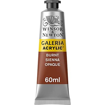 Winsor & Newton Galeria - tubo de pintura acrílica, 60 ml, terra de siena torrado opaco
