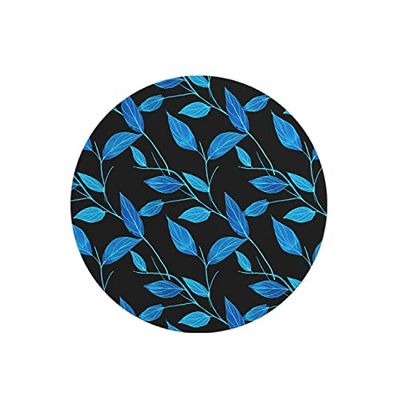 Questo Casa, Ronde digitaal bedrukte muismat, antislip onderkant, voor kantoor en thuis, diameter: 22 cm