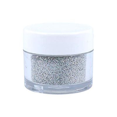 Sabrina Art Deco Tattoo Glitter Silver (709)