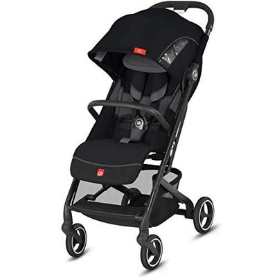 GB Gold Carrinho Qbit + All-City, 0 - 22 kg, desde o nascimento até aos 4 anos, preto (Velvet Black)