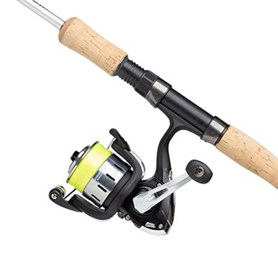 Abu Garcia Cardinal STX Spinning Combo, Fishing Rod and Reel Combo, Spinning Combos, Spin and Lure Fishing Setup Predator Fishing,Pike/Perch/Zander, Unisex, Black/Silver, 1.83m | 5-25g