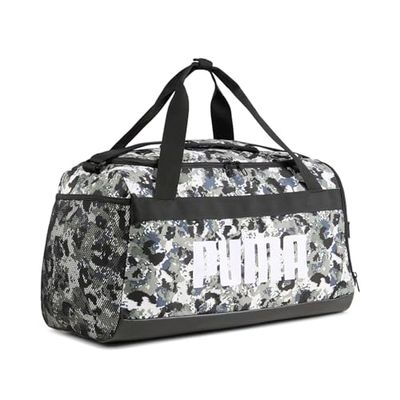 PUMA PUMA Challenger AOP Small Sports Bag, Sacs de Sport Unisexe, PUMA Black-Camouflage AOP, OSFA - 091144