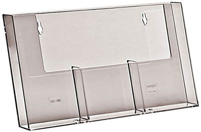Taymar 3W110H Three Pocket Wall Rack for DL Leaflet