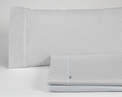 Juego de sábanas Greta color perła Cama de 150 (3 piezas) - 100% algodón - 200 hilos - gramatura: 125