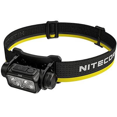 Nitecore NU40-1000 lumen, USB-C, luce rossa e bianca, batteria integrata