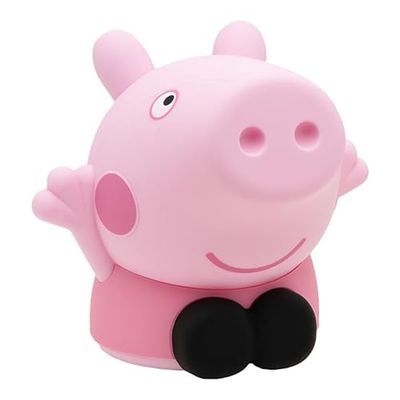 Paladone Peppa Pig - Lampada da scrivania con licenza ufficiale, decorazione e merce per la stanza dei giochi per ragazzi e ragazze, accessorio regalo per sala giochi e camera da letto