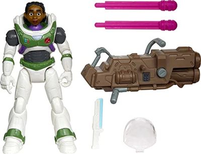Disney en Pixar Lightyear Klaar voor de Missie Izzy Hawthorne Figuur met laserzwaard en accessoires, 12 beweegbare gewrichten, speelgoed voor kinderen vanaf 4 jaar, HHJ88