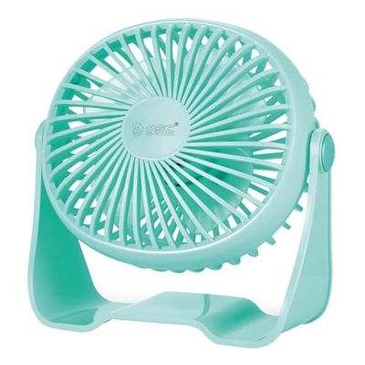 Tafelventilator, aquamarijn, USB, 3 W