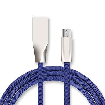 Cable de Carga rápida Micro USB para Ultimate Ears Blast Smartphone Android de 1 m, Conector de Carga rápida (Bleu)