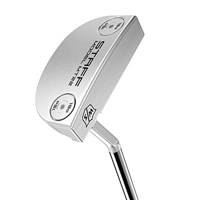 Wilson WS Staff Model Putter Mt22, Men's, Silver, Regular