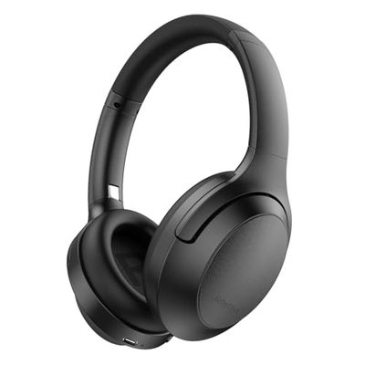 Srhythm NC45 actieve ruisonderdrukkende hoofdtelefoon, draadloze Bluetooth-hoofdtelefoon over het oor met microfoon, diepe bas, opvouwbaar en duurzaam, 40 uur speeltijd voor tv/pc/mobiele telefoon