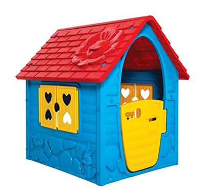 Dohany 456 Casa de Juegos, Interior y Exterior, casa de jardín para niños a Partir de 2 años, 106 x 98 x 90 cm