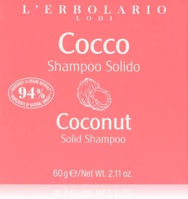 Solid Shampoo - Coconut by LErbolario for Unisex - 2.1 oz Shampoo