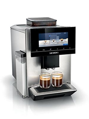 Siemens, machine à café tout automatique, EQ900, baristaMode, eGrinder, écran iSelect 6.8", Home Connect App, acier inoxydable, TQ903R03