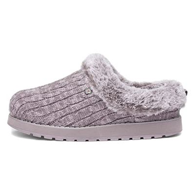 Skechers Keepsakes Ice Angel toffel för kvinnor, Mauve, 37 EU