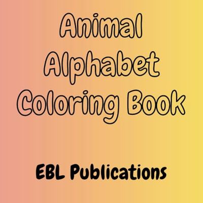 Animal Alphabet Coloring Book