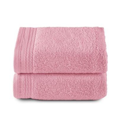 Top Towel - Premium - Toallas de baño Grandes - Toallas baño -2 Toallas de Manos -50 x 100 cms - Algodon 100% - 600 Gramos - Coral