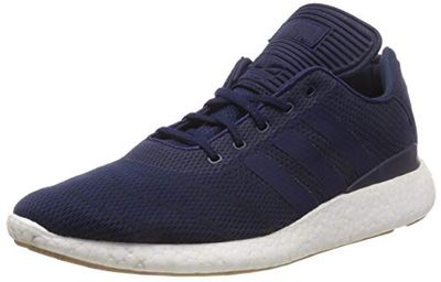 adidas Busenitz Pure Boost PK, Scarpe da Skateboard Uomo, Blu/Bianco/Gomma (Maruni Ftwbla Gum4), 47 1/3 EU