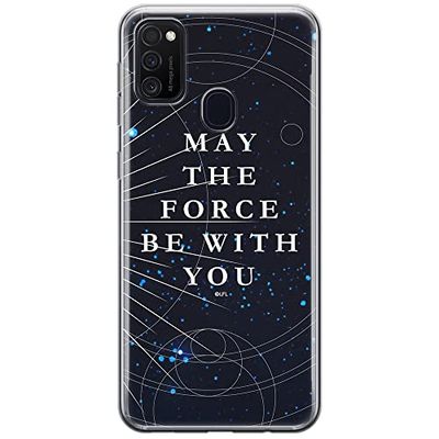ERT GROUP mobiltelefonfodral för Samsung M21 originalt och officiellt licensierat Star Wars mönster 013 optimalt anpassad till formen på mobiltelefonen, fodral tillverkad av TPU-plast