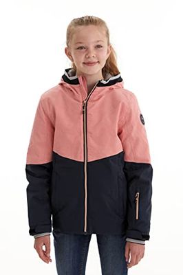 Killtec Giacca sportiva da ragazza con cappuccio e paraneve palissandro 164 cm