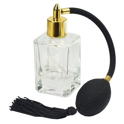 Fantasia, Flacone quadrato con pompa piccola, modello 46184, capacità 50 ml