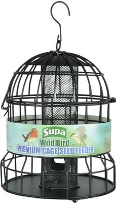 Supa Mangeoire pour Oiseaux Sauvages et cœurs de Tournesol de qualité supérieure, dissuade Les écureuils et Les Grands Oiseaux tels Que Les colombes et Les Pigeons
