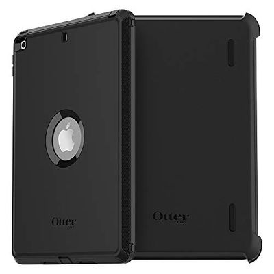 OtterBox per Apple iPad 10,2" (7.ª gen 2019 / 8.ª gen 2020 / 9.ª gen 2021), Custodia resistente a cadute e shock Superiore, gamma Defender, Nero - Senze Retail Package