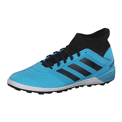 adidas 19.3 Tf Voetbalschoenen, Heldere Cyaan Core Zwart Zonne Geel, 39 1/3 EU