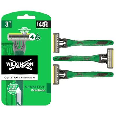 WILKINSON SWORD - Quattro essential 3 x Disposable Razors