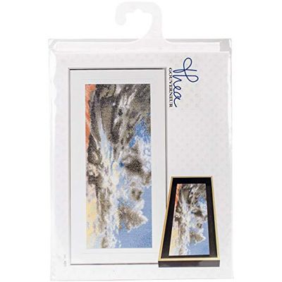 Thea Gouverneur Cross Stitch Kit, Multi-Colour, 14.5x35cm