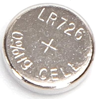 Batteria a bottone 1,5 V AG2 LR726, 4 pezzi, ideale per orologi, giocattoli e piccoli dispositivi elettronici.
