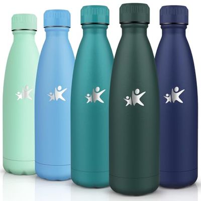 HoneyHolly Thermal Bottle, 18/8 Stainless Steel Thermal Bottle – 750 ml – BPA Free Gym Bottle, Vacuum Insulated, Leak-proof, Thermos Water Bottle for School, Sports, Office