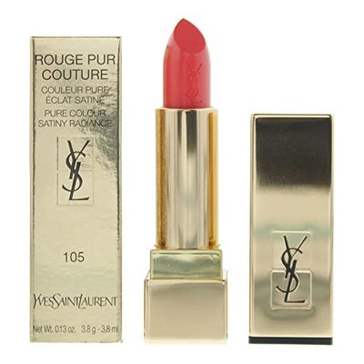 Yves Saint Laurent Rouge Pur Couture 105 Coral Catch Lipstick 3.8g