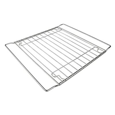 Zenker 37-57 cm, grelha forno universal de comprimento ajustável de 37 a 57 cm, em aço inoxidável e adequada para máquina de lavar louça, 37 x 32,5 cm, 1 unidade (7225)